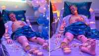 Noticia: Foto viral: Un "paciente" que sonríe mientras es rebanado y comido en una cama de hospital Foto viral: Un "paciente" que sonríe mientras es rebanado y comido en una cama de hospital