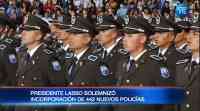 Imagen: Presidente Lasso solemnizó incorporación de nuevos policías Presidente Lasso solemnizó incorporación de nuevos policías