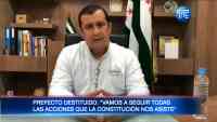 VIDEO | Prefecto de Manabí, Leonardo Orlando, se pronuncia tras su destitución ordenada por un juez