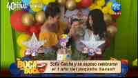 Noticia: Sofía Caiche celebró el primer cumpleaños de su bebé Sofía Caiche celebró el primer cumpleaños de su bebé