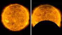 Noticia: VIDEO | La NASA comparte curiosas imágenes de la Luna 'robando cámara' al Sol VIDEO | La NASA comparte curiosas imágenes de la Luna 'robando cámara' al Sol