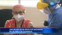 Noticia: VIDEO | Estas fueron las primeras personas que recibieron la vacuna contra el Covid-19 en Ecuador VIDEO | Estas fueron las primeras personas que recibieron la vacuna contra el Covid-19 en Ecuador